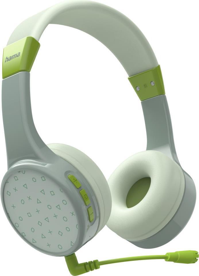 Hama Teens Guard Kopfhörer Kabellos Kopfband Anrufe/Musik Bluetooth Grün - Mintfarbe (00184112)