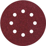 Wolfcraft 3180000 Exzenterschleifpapier mit Klett, gelocht Körnung 24 (Ø) 125 mm 5 St. (3180000)