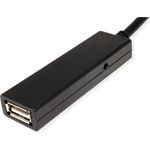 Value 12.99.1113 USB Kabel 15 m USB 2.0 USB C USB A Schwarz (12.99.1113)