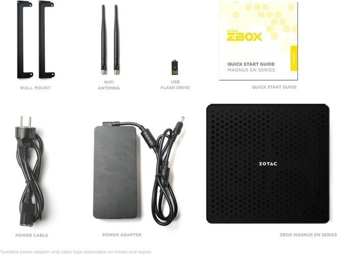 ZOTAC ZBOX MAGNUS EN275060TC Intel Core Ultra 7 255HX 16 GB RAM 1 TB SSD Schwarz