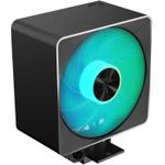 APNX AP1-5PIPE ARGB BK Computerkühlsystem Speichermodul - Prozessor Hybrid-Kühler 12 cm Schwarz 1 Stück(e) (AP1-5PIPE ARGB BK)