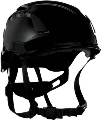 3M SecureFit X5012VE-CE Schutzhelm belüftet, mit UV-Sensor Schwarz EN 397, EN 12492, EN 50365 (X5012VE-CE)