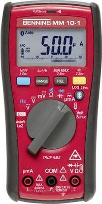 Benning MM 10-1 Hand-Multimeter digital Datenlogger CAT IV 600 V Anzeige (Counts): 6000 (044687)
