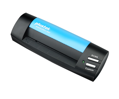 Plustek MobileOffice S602 Visitenkartenscanner A6 1200 x 1200 dpi USB 2.0 Schwarz, Blau