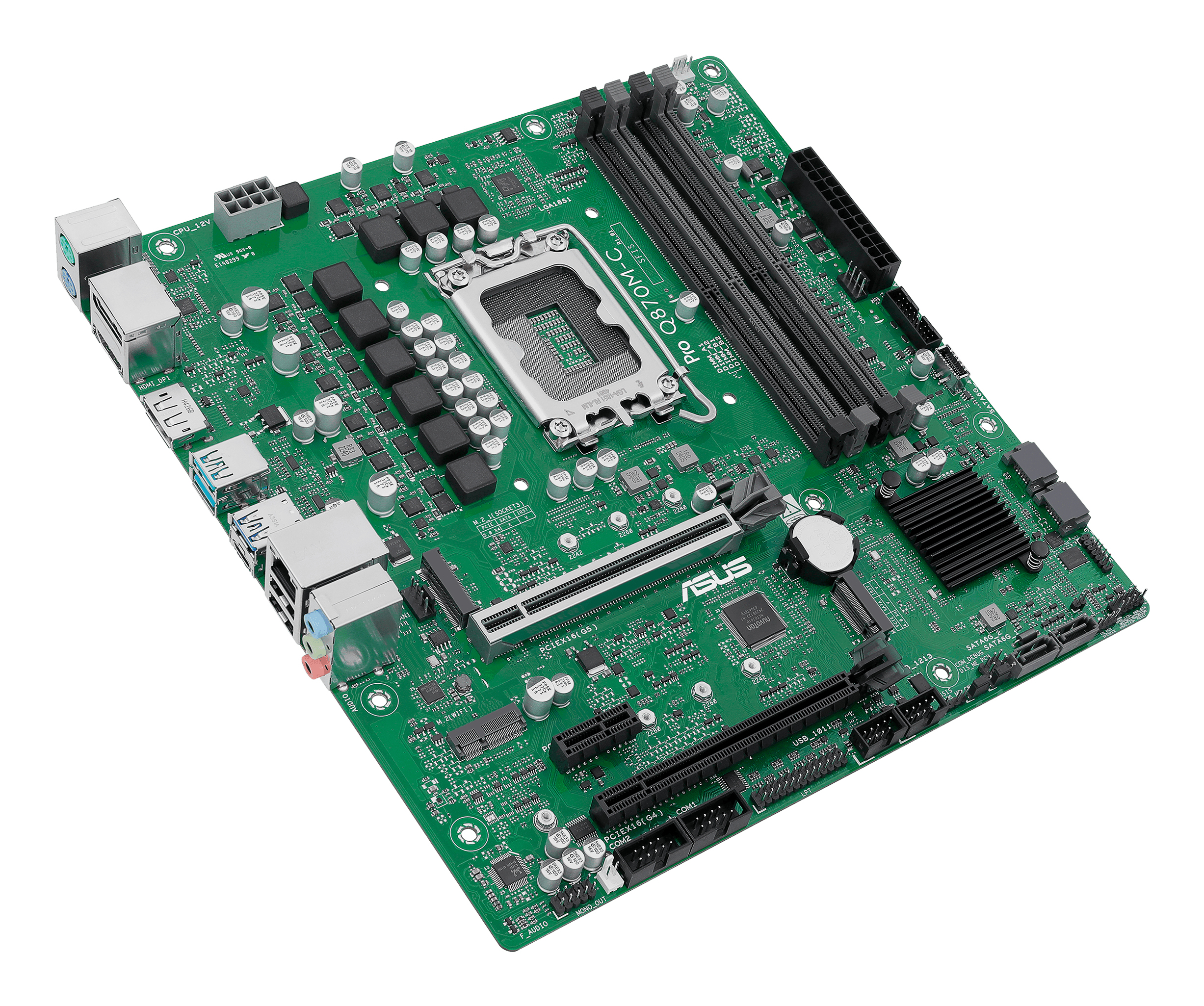 ASUS Pro Q870M-C-CSM Mainboard LGA1851 Intel Q870 DDR5 Micro-ATX
