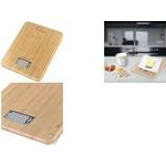 Little balance Küchenwaage Slim Bambou elektronische Küchenwaage, mit Display, aus Bambus, - 1 Stück (LB 8543)