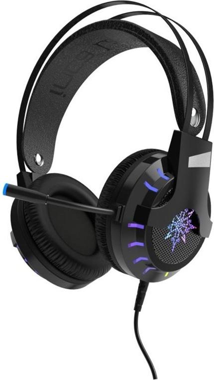 INCA Gaming Headset IGK-X10 7.1 Surround USB Kabelgebunden RGB-LED Schwarz/Rot
