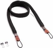 C-ROPE Kameragurt Traveler aus Paracord 125cm Silent Black retail (CRP-TRL-125-BLK)