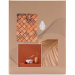 Hama Minimax-Album Singo II, für 100 Fotos im Format 10x15 cm, Terracotta (00007635)