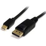 StarTech.com 10 ft Mini DisplayPort to DisplayPort 1,2 Cable 4k (MDP2DPMM10)