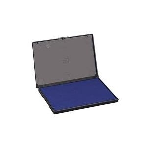 trodat Stempelkissen 9051 (B)90 x (T)50 mm, blau Kunststoff-Gehäuse, wasserbasierend, ungiftig, Farbstoffe (56332)
