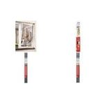 tesa Fliegengitter ALU COMFORT Fenster, 1,20 m x 1,50 m leichter Aufbau durch innovative Schraub-Verbinder, ohne (55195-00000-01)