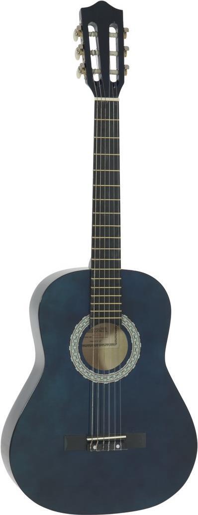 DIMAVERY AC-303 Klassikgitarre 3/4, blau (26242032)