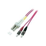 EFB-Elektronik Duplex Jumper LC-ST 50/125µ, OM4, LSZH, erika violett, 2.0mm, 1m Hersteller: EFB Elektronik (O0326.1)