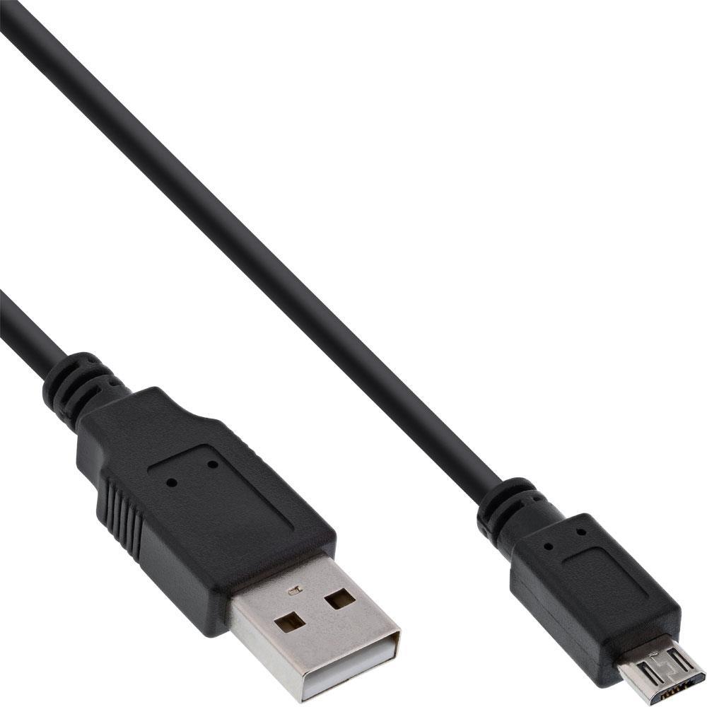 INLINE USB-Kabel USB (M) zu Micro-USB Typ B (M) (S-31710)