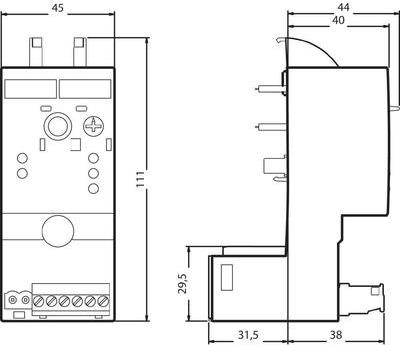 Siemens Leistungsregler 3RF29 3RF2950-0HA16 Last-Strom 50 A Schaltspannung 400 - 600 V/AC (3RF2950-0HA16)