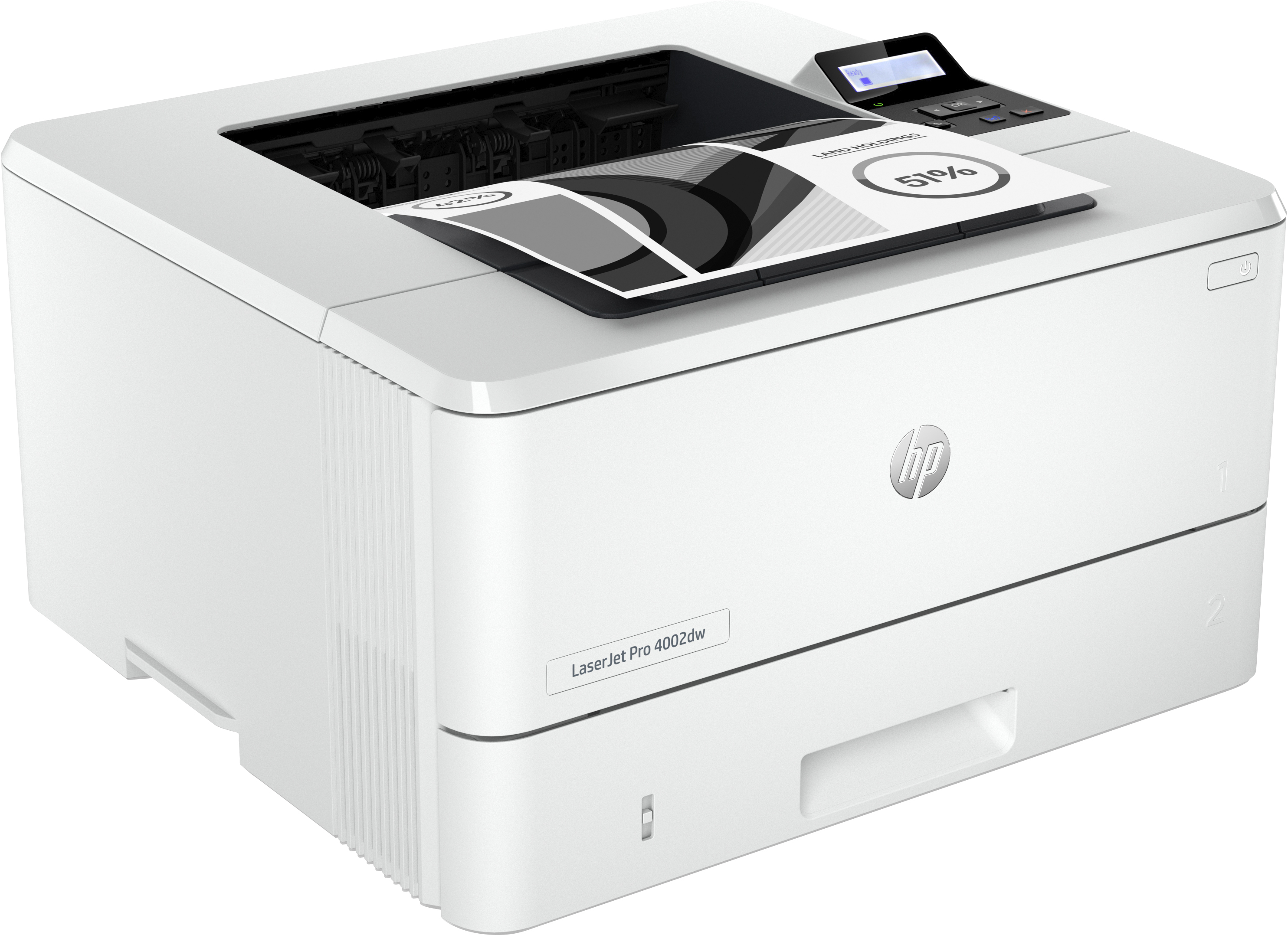 HP LaserJet Pro 4002dw Laserdrucker 1200 x 1200 DPI 40 Seiten/Min. WLAN Weiß