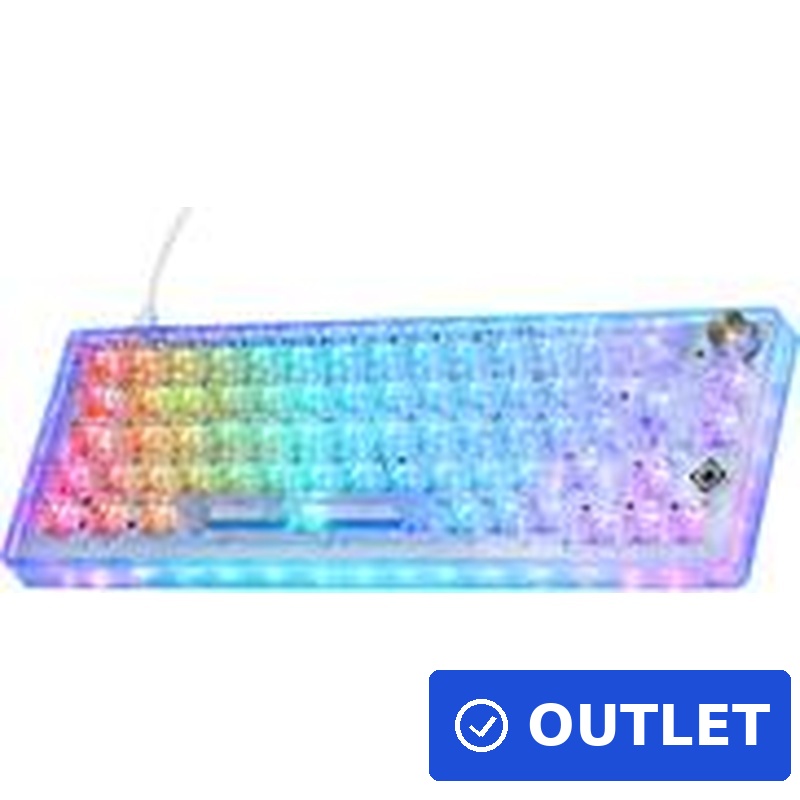 Telestar Mini Gaming Tastatur USB-C RGB LED DK460 (GAM-160-T-DE) (B-Ware)