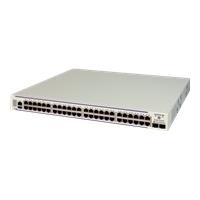 ALCATEL-LUCENT OS6450-48: Gigabit Ethernet chassis in a 1U form factor with 48 10/100/1000 BaseT ports, 2 fixed SFP+ (OS6450-48-EU)