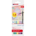 EDDING Faserschreiber 1200 Color Pen Fine Pastell 6Stück - EDDING 1200-6-S999 (4-1200-6-S999)
