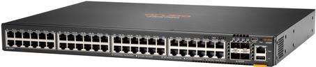 Hewlett Packard Enterprise HPE Aruba Networking CX 6200F 48G Class 4 PoE 4SFP 370W Switch (S0M84A)