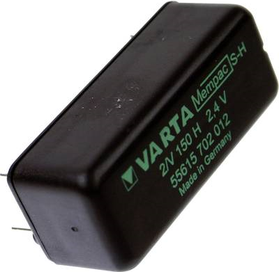 Varta Mempac 2/V150H Knopfzellen-Akku Mempec NiMH 150 mAh 2.4 V 1 St. (55615702012)