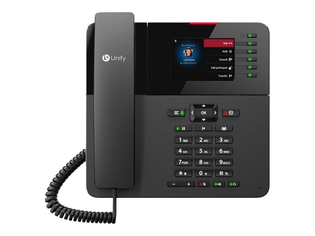 Unify OpenScape Desk Phone CP410 Schwarz