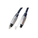 shiverpeaks BASIC-S Toslink Kabel, Stecker - Stecker, 0,5 m Lichtwellenleiterkabel 6,0 mm, vergoldete Kontakte (BS69006-0.5)