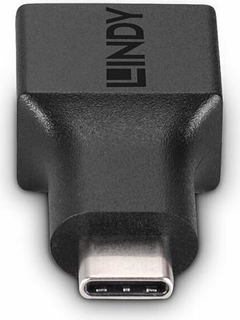 Lindy 41899 USB-Adapter USB Typ A zu USB Typ C Schwarz