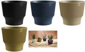 tera Übertopf "Mini", Durchmesser: 150 mm, desert aus recyceltem Kunststoff, für den Innen- und Außenbereich, - 1 Stück (30525015287)