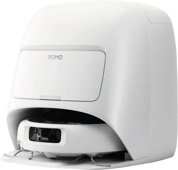 DJI ROMO A Saug-Wischroboter 25000 Pa 180 min Weiß