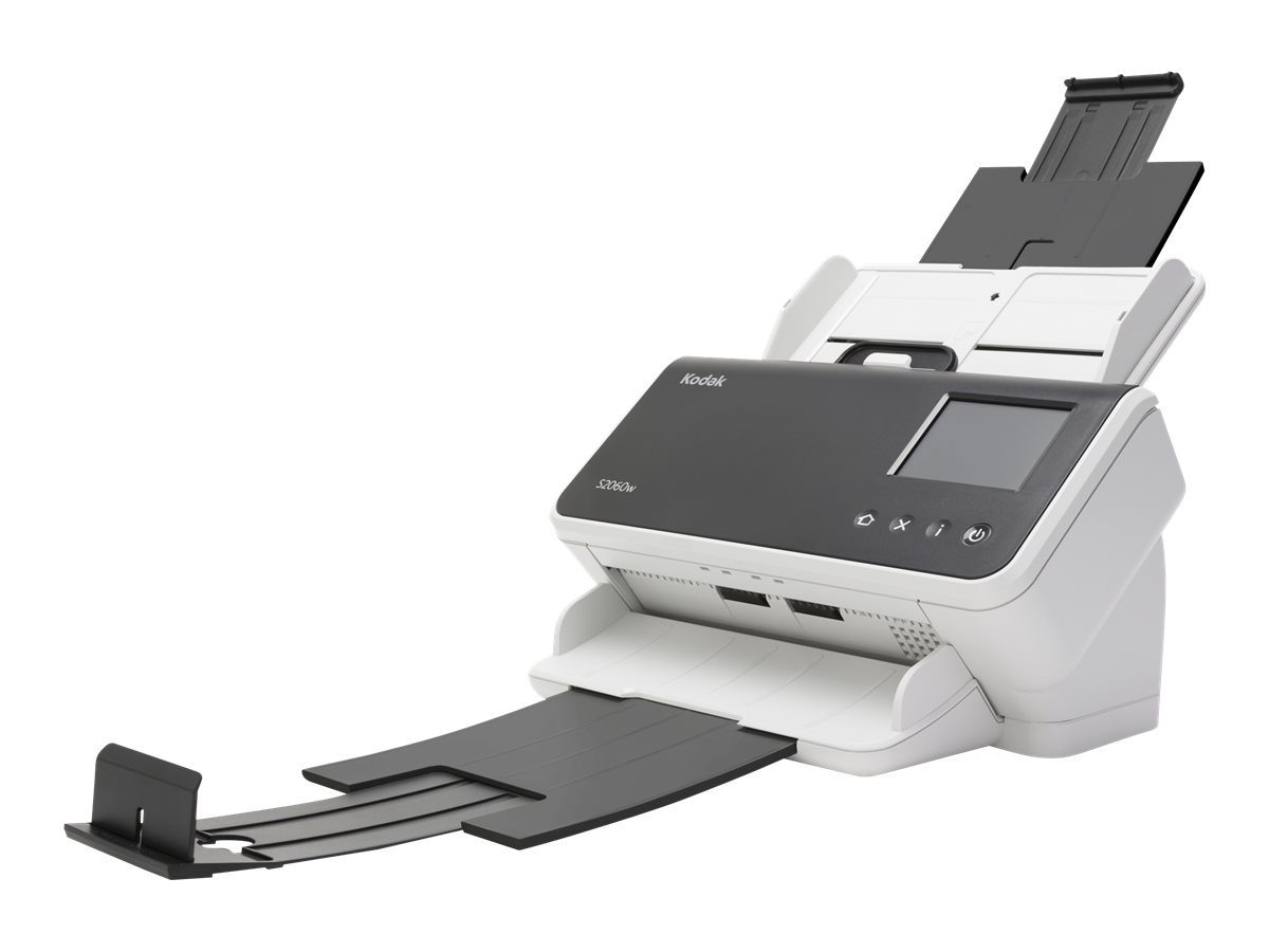 Kodak Alaris S2060w Dokumentenscanner Dual-CIS 600 dpi 60 Seiten/Min. ADF 80 Blätter LAN Wi-Fi USB 3.1 Schwarz/Weiß