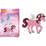 HAMA Bügelperlen midi "Traumpferde", Geschenkpackung Durchmesser Bügelperle midi: 5,0 mm, inkl. Stiftplatte - 1 Stück (00003448)