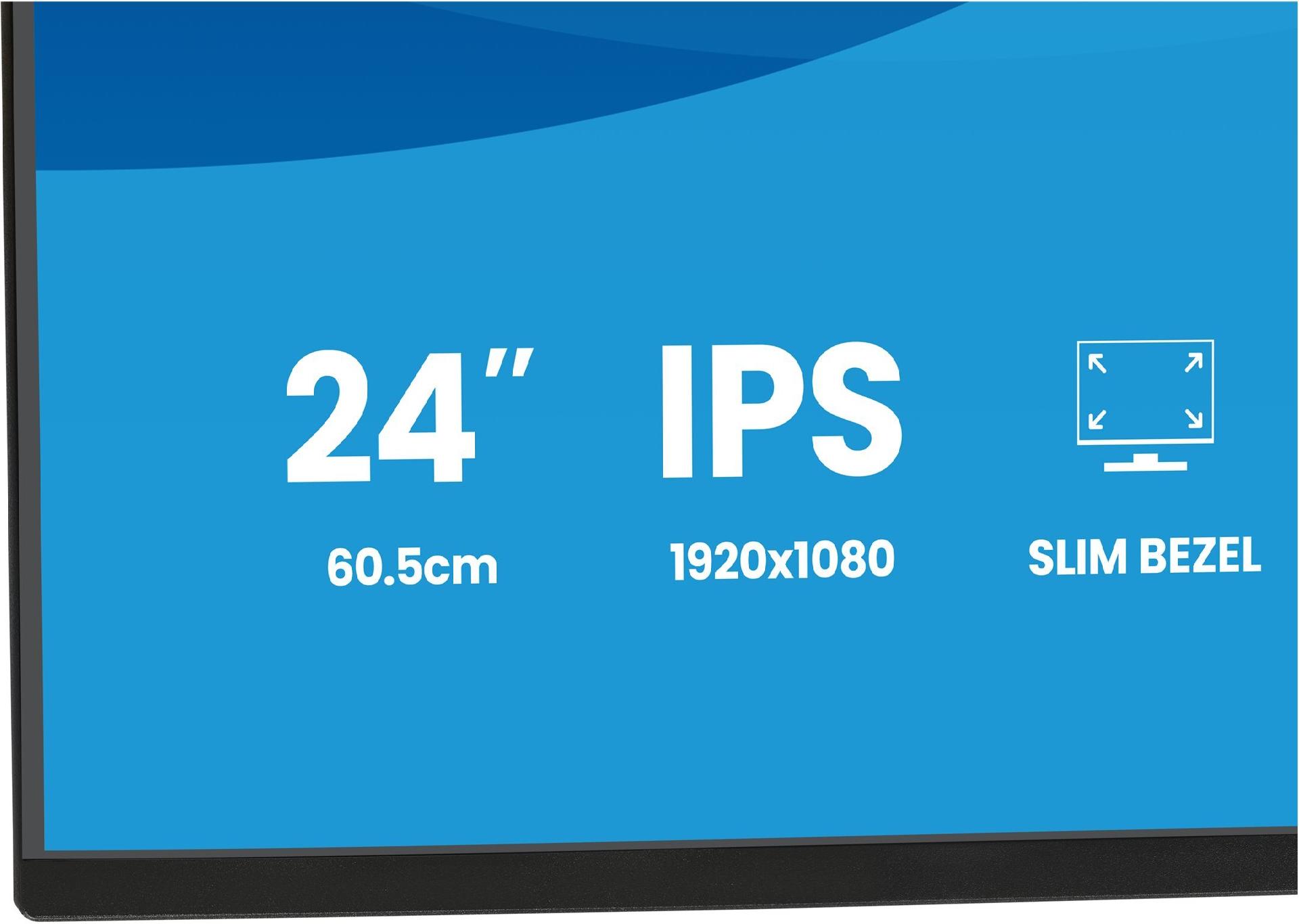 iiyama ProLite X2492HSU-B1 24" IPS 1920 x 1080 120 Hz Mattschwarz