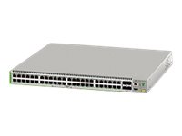 Allied Telesis AT GS980M/52 Managed Switch 48x Gigabit + 4x SFP Grau