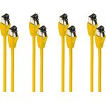 shiverpeaks BS08-41012-4 Netzwerkkabel Gelb 0,5 m Cat8.1 F/FTP (FFTP) (BS08-41012-4)