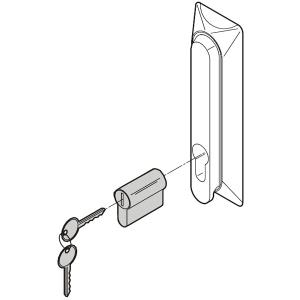 SCHROFF DIN-Profilhalbzylinder - PROFIL-HALBZYLINDER,EMKA 333 (60114121)