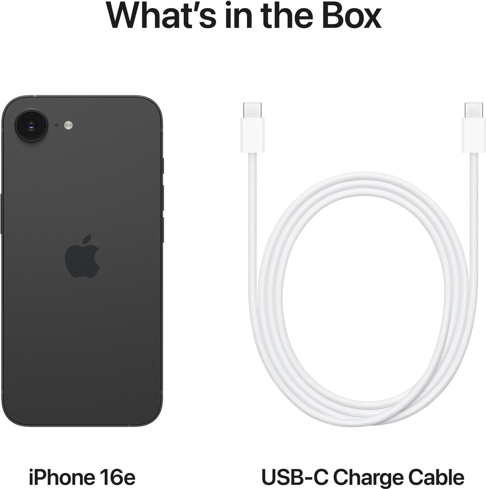 Apple iPhone 16e 6,1" 512 GB Schwarz