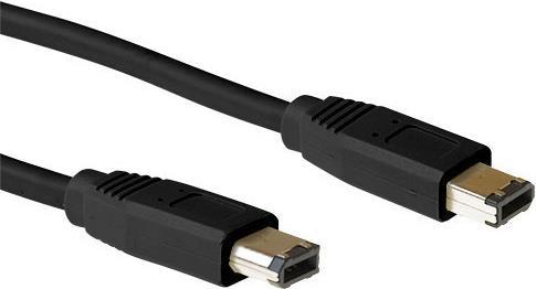 ACT Firewire IEEE1394 connection cable 6-pin male - 6-pin male 4,50 m. Length: 4.5 m Firewire ieee1394 6m-6m 4.50m (FW1050)