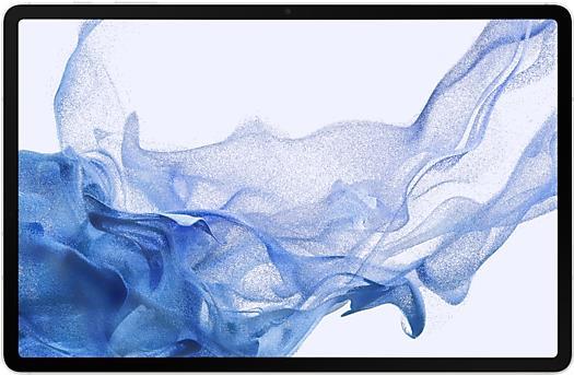 Samsung Galaxy Tab S8+ - Tablet - Android - 256 GB - 31.5 cm (12.4) Super AMOLED (2800 x 1752) - microSD-Steckplatz - Silber