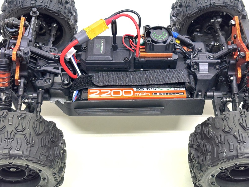 Absima Mini AMT Magic Brushless 1:16 RC Elektro Monstertruck Allrad Lila