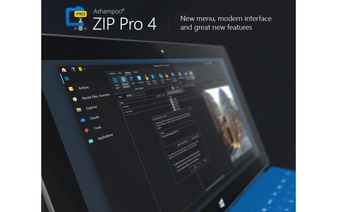 Ashampoo ZIP Pro 4 Vollversion Download Windows Deutsch