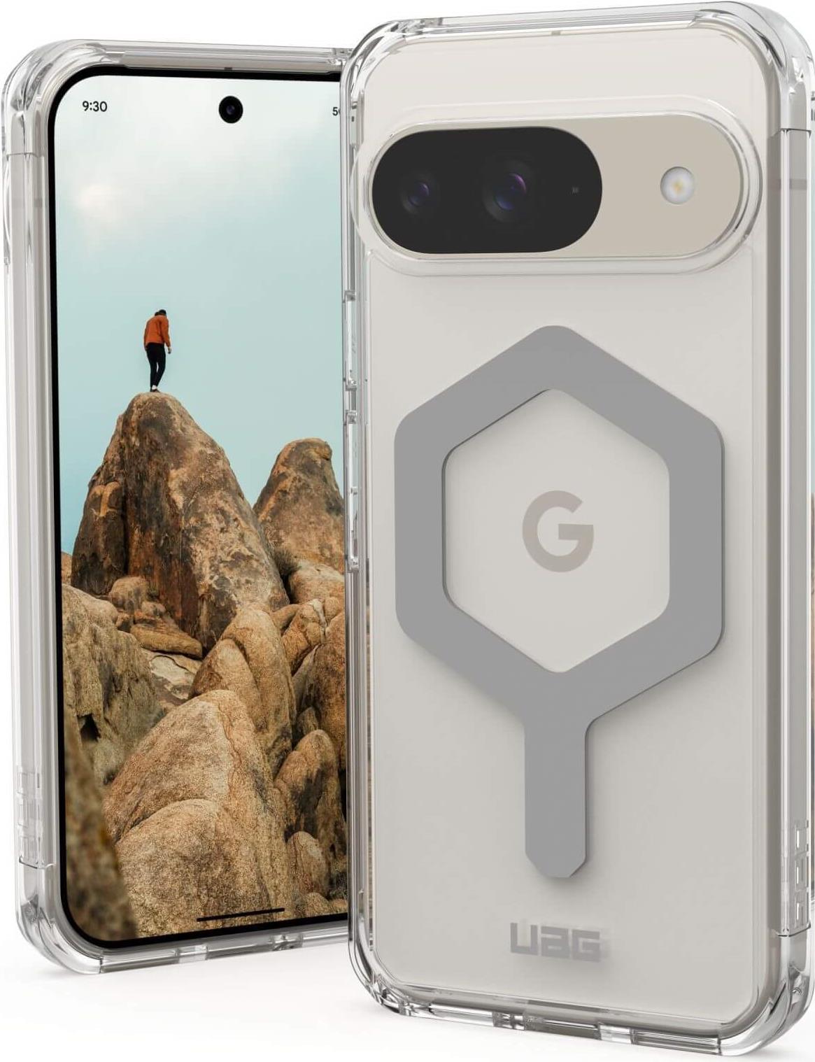 Urban Armor Gear UAG Plyo Pro Case| Google Pixel 9| ice transparent/silber| (614457114333)