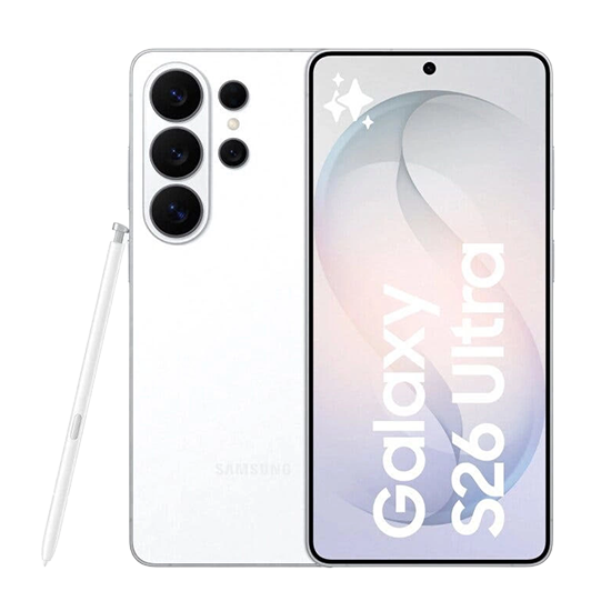 Samsung Galaxy S26 Ultra S948 5G Dual Sim 12GB RAM 256GB - White (SM-S948BZWDEUE)