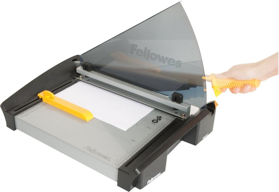Fellowes Plasma A4 Hebelschneider 380 mm 40 Blatt Schwarz, Silber