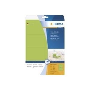 HERMA Special Permanent selbstklebende, matte, fluoreszierende Papieretiketten (5147)