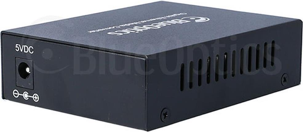 BlueOptics Gigabit Ethernet Medienkonverter - 1x SFP Einschub, 1x 10/100/1000M RJ45 Slot (ohne Transceiver) (BLMC001)