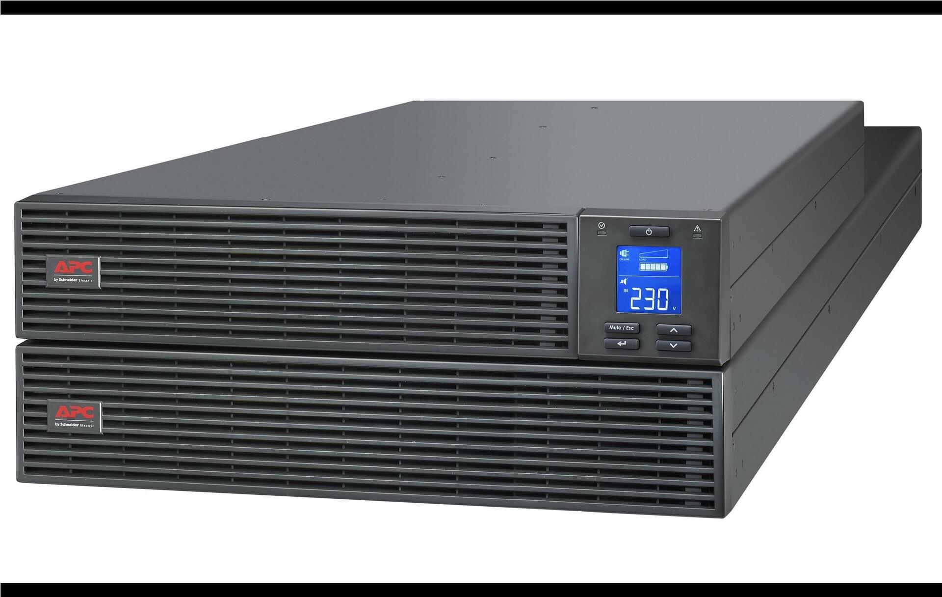 APC Easy UPS SRV 5000 VA 5000 W 230 V Online USV 4U Rackmontage Schwarz