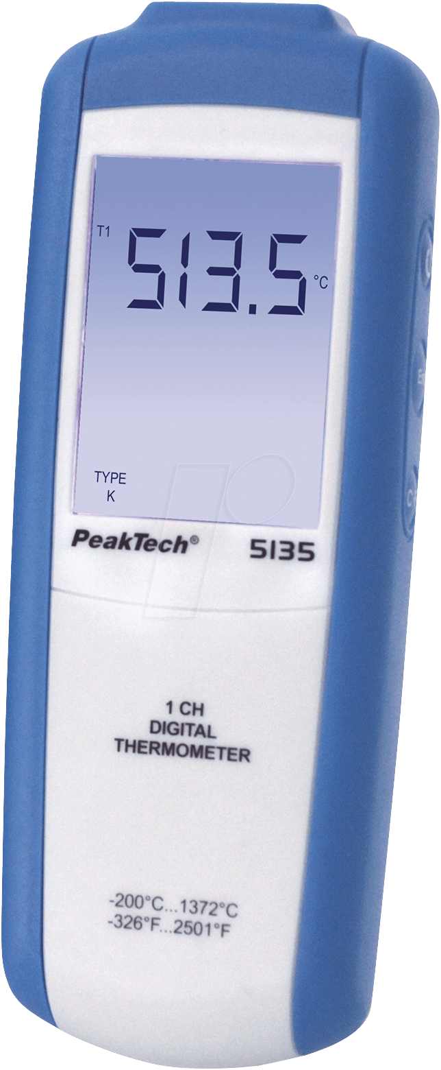 PeakTech Thermometer 1x -200...+1372 °C (PeakTech 5135)