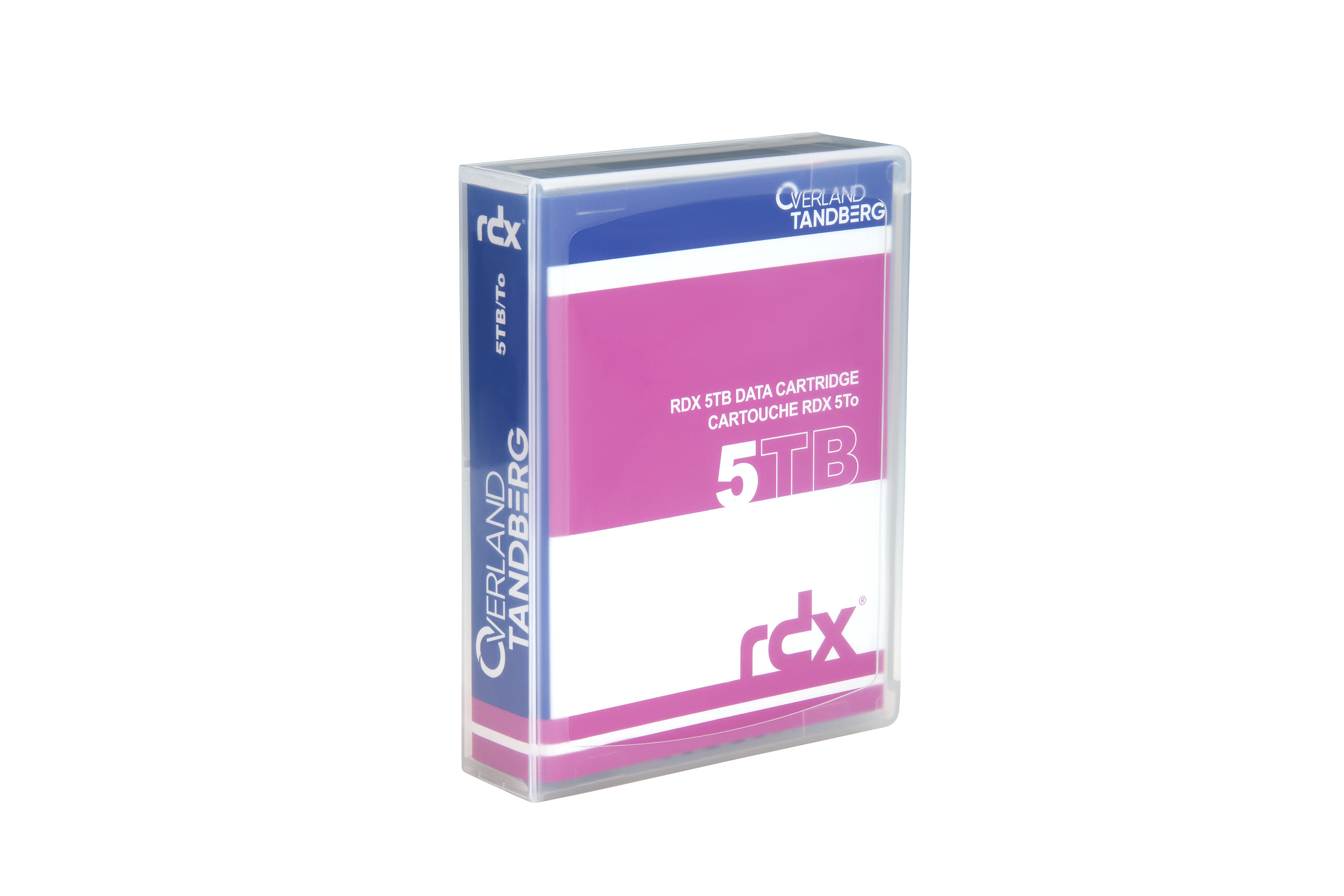 Overland-Tandberg RDX Festplatten-Kassette 5 TB Schwarz